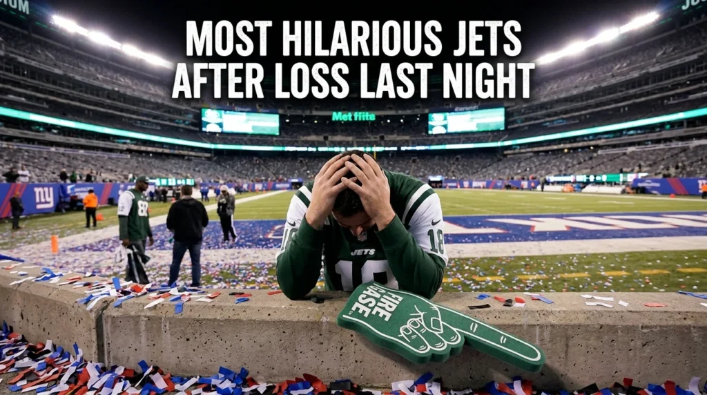 most hilarious jets joke after loss last night