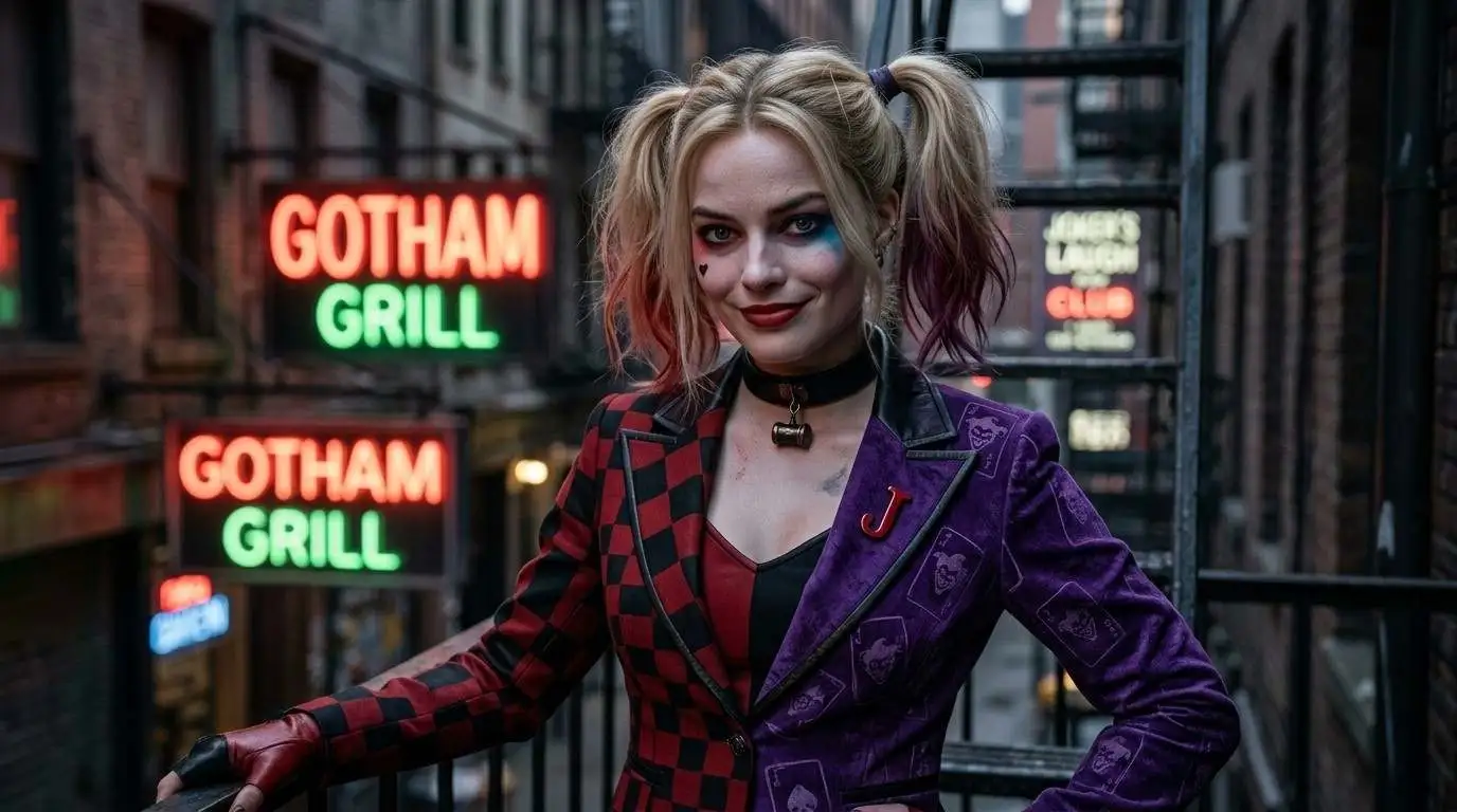 Costume Harley Quinn jokerβ